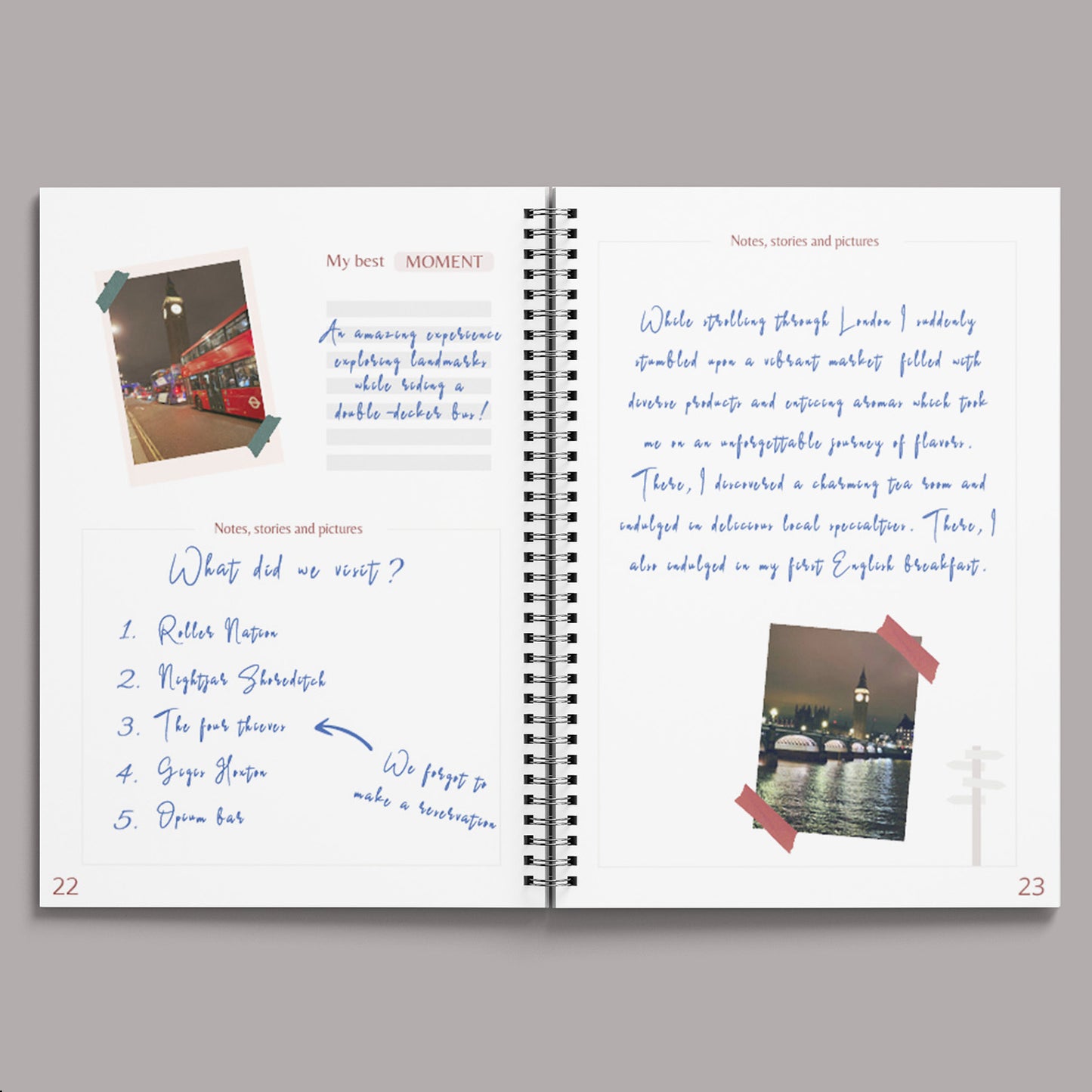 Travel notes: Lost in the world (ENG)
