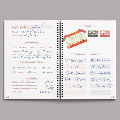 Travel notes: Lost in the world (ENG)