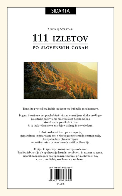 111 izletov po slovenskih gorah